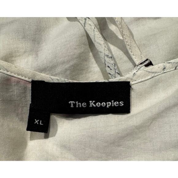 The Kooples Butterfly Print Silk Mini Dress – Size XL - Picture 5 of 6